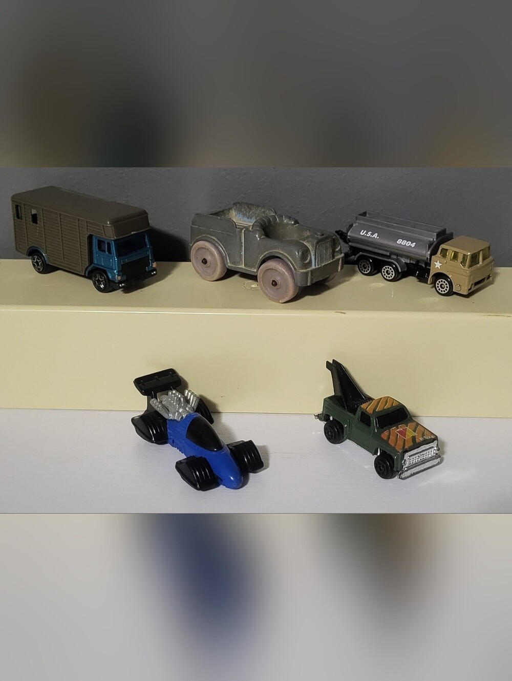 Vintage Matchbox, Hotwheels Toy Cars (Set Of 5)